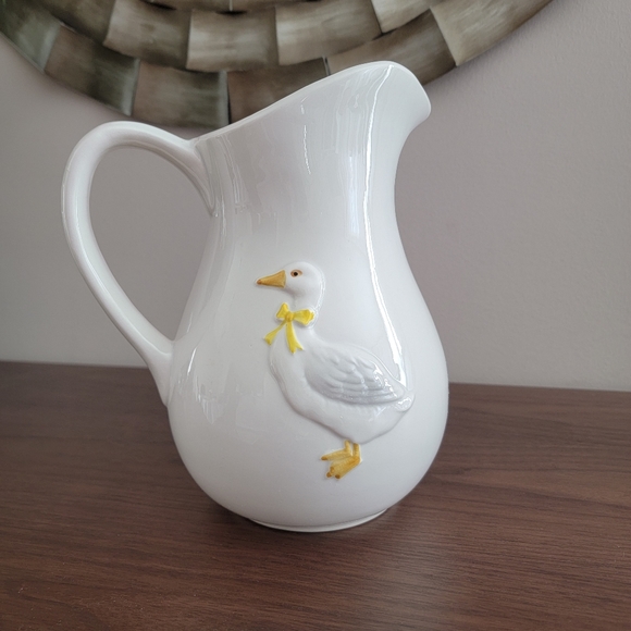 Vintage Pitcher - Geese/Ducks - Picture 3 of 6